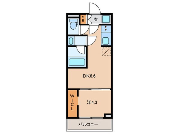 ルミーク本町イーストの物件間取画像